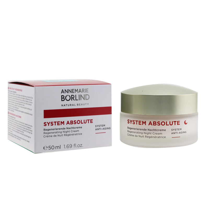 System Absolute System Anti-Aging Regenerating Night Cream - For Mature Skin