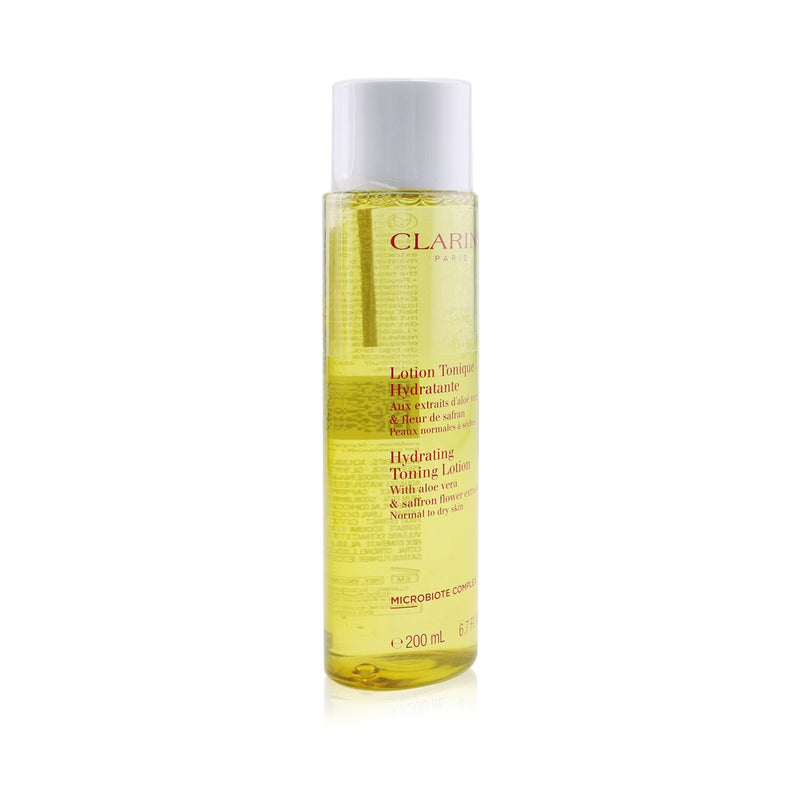 Hydrating Toning Lotion with Aloe Vera & Saffron Flower Extracts - Normal to Dry Skin