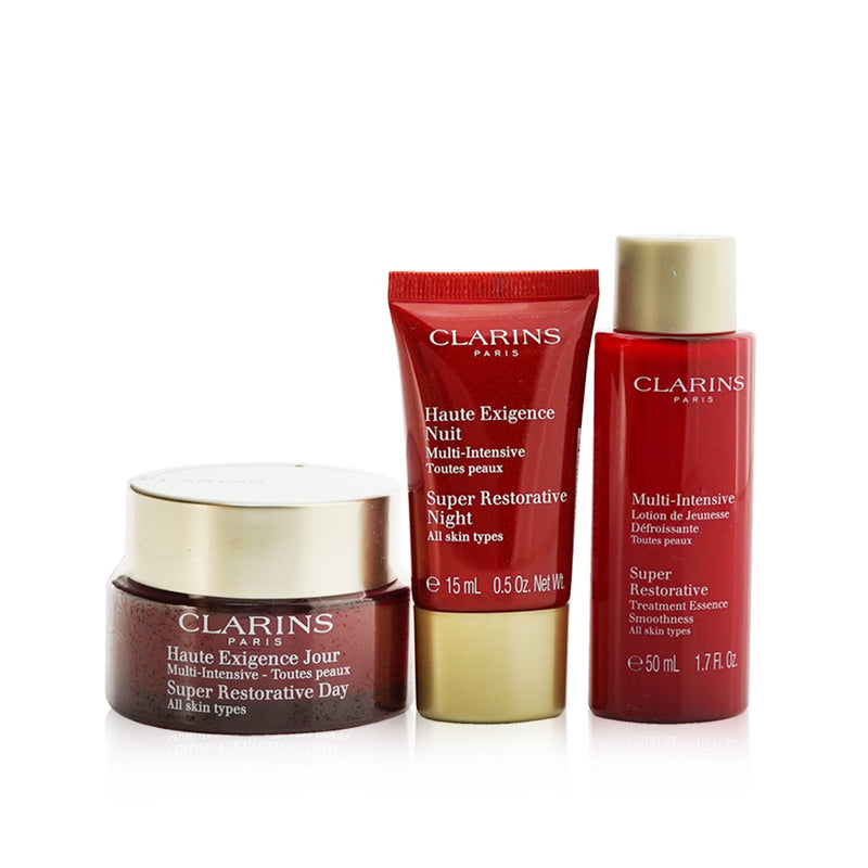 Super Restorative Collection: Day Cream 50ml+ Night Cream 15ml+ Treatment Essence 50ml+ Pouch