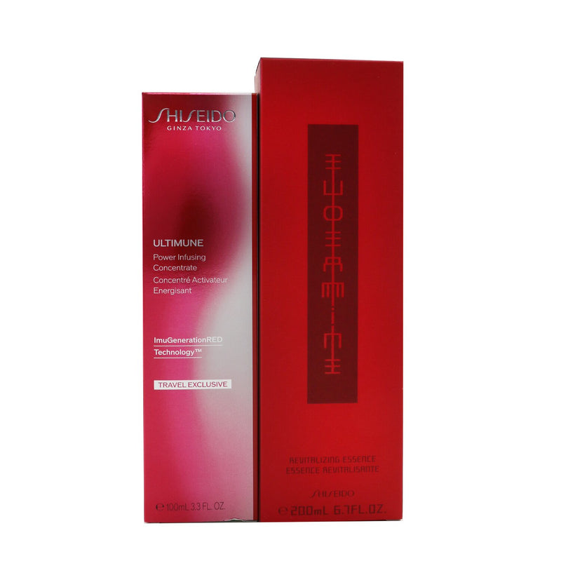 Ultimune Power & Revitalizing Set: Ultimune Power Infusing Concentrate 100ml + Eudermine Revitalizing Essence 200ml