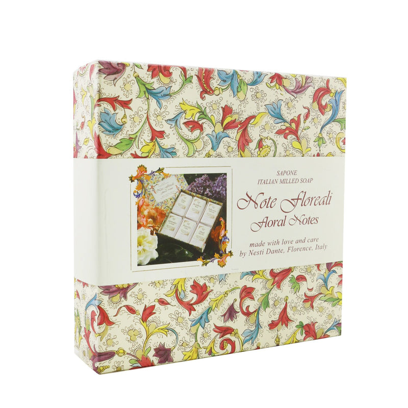 Floral Notes Soap Set: (Lilac + BushRose + Tuberose + Lavender+ Waterlily + Musk)