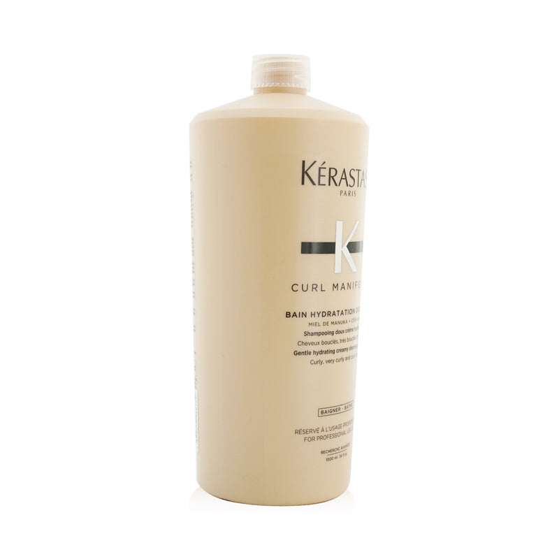 Curl Manifesto Bain Hydratation Douceur Shampoo Gentle Creamy Shampoo - For Curly, Very Curly & Coily Hair (Salon Size)