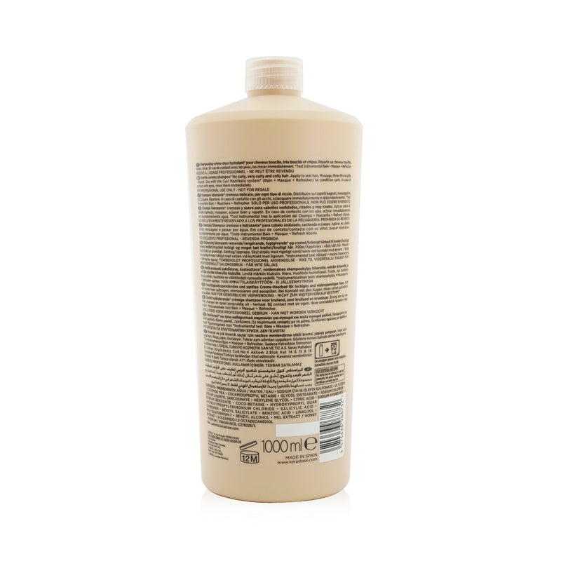 Curl Manifesto Bain Hydratation Douceur Shampoo Gentle Creamy Shampoo - For Curly, Very Curly & Coily Hair (Salon Size)