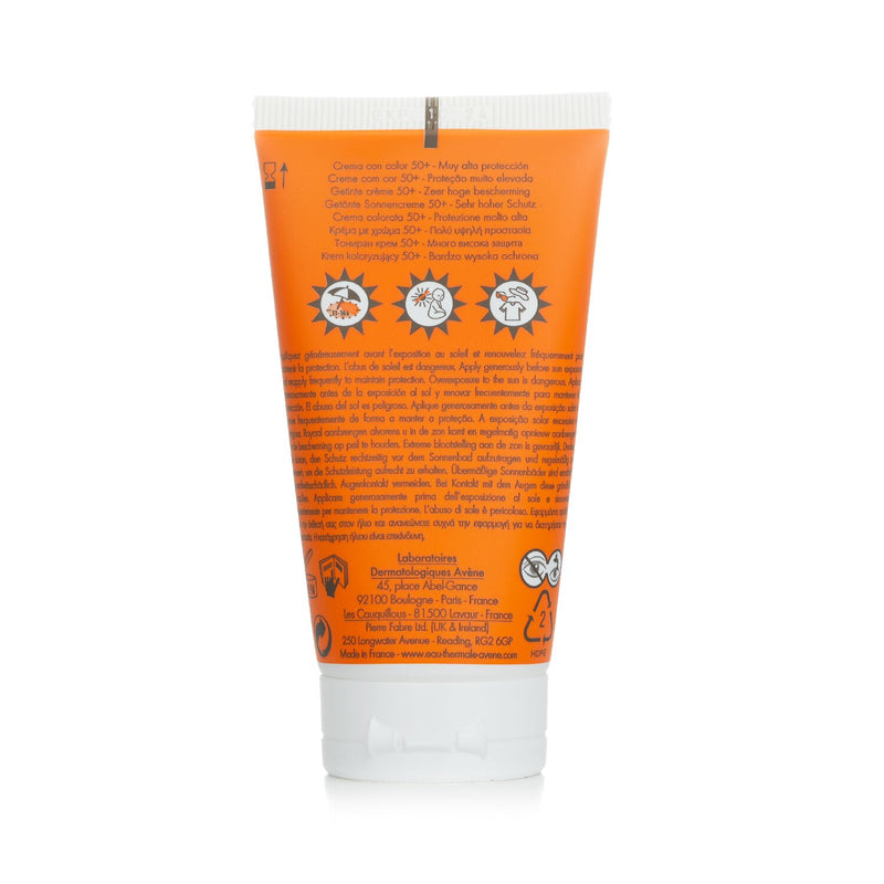 Very High Protection Tinted Cream SPF50+ - For Dry Sensitive Skin