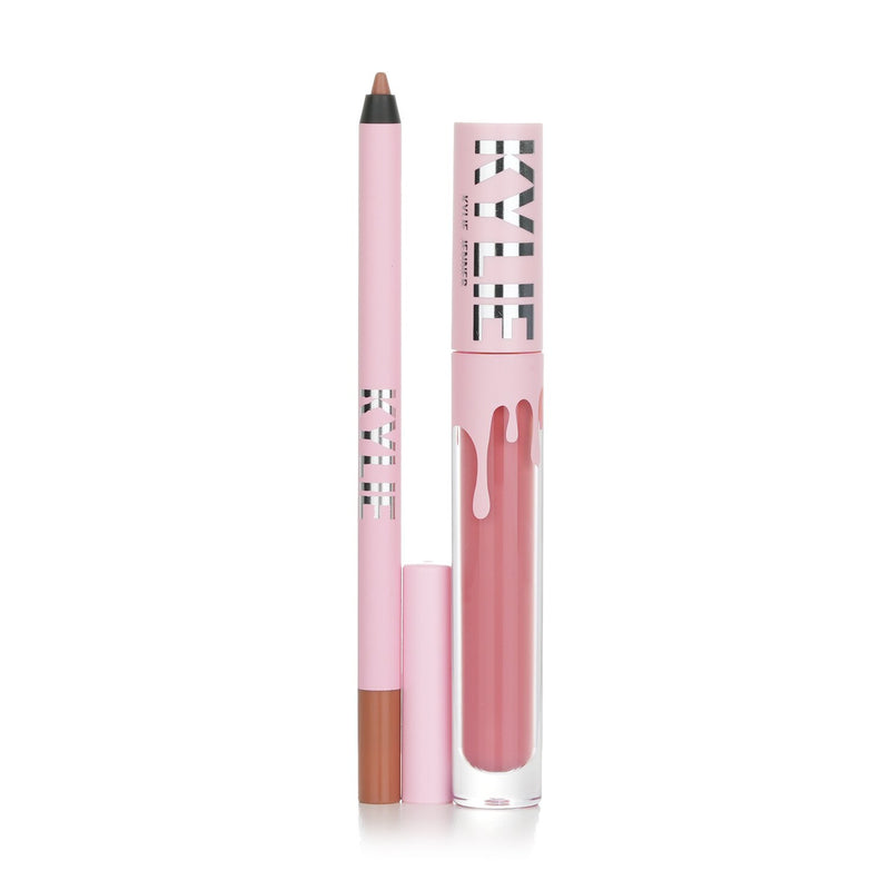 Matte Lip Kit: Matte Liquid Lipstick 3ml + Lip Liner 1.1g -