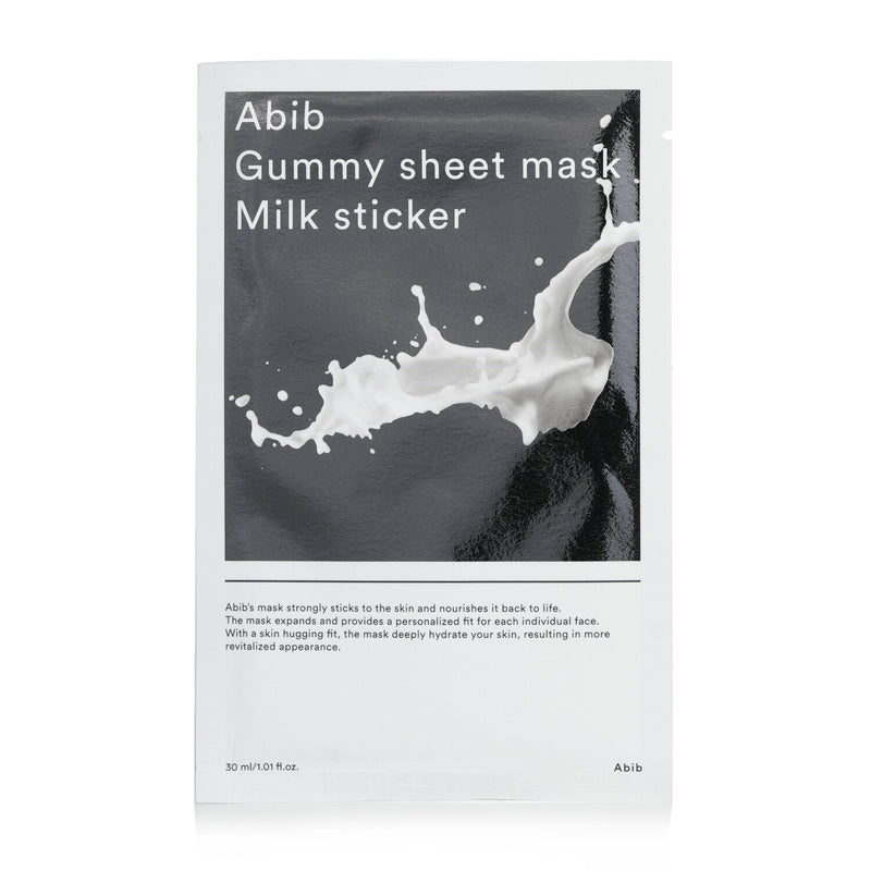 Gummy Sheet Mask - Milk Sticker