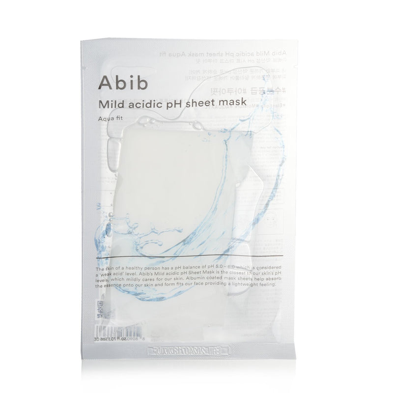 Mild Acidic PH Sheet Mask - Aqua Fit