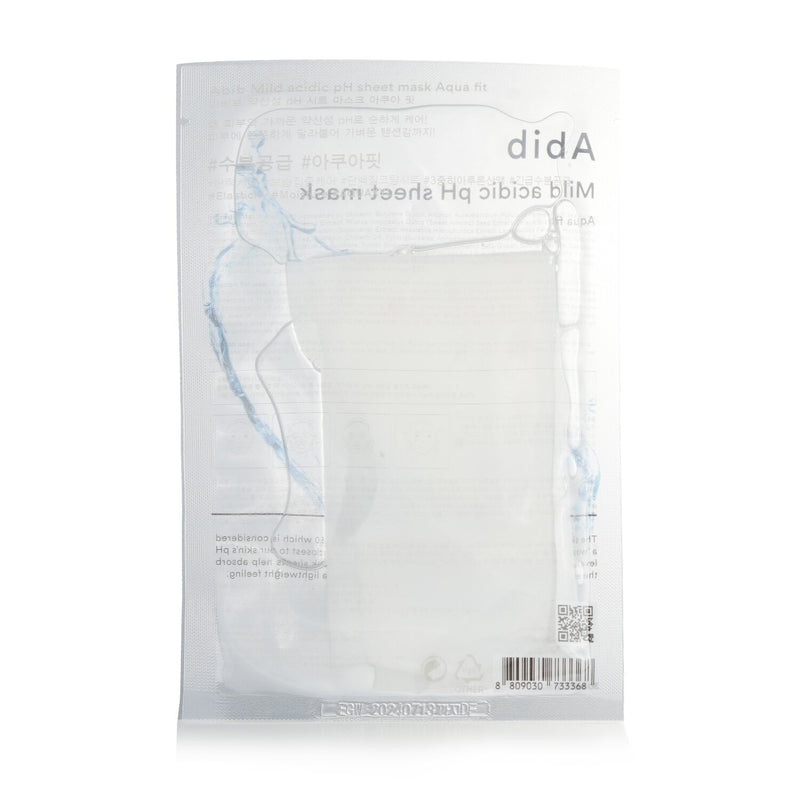 Mild Acidic PH Sheet Mask - Aqua Fit