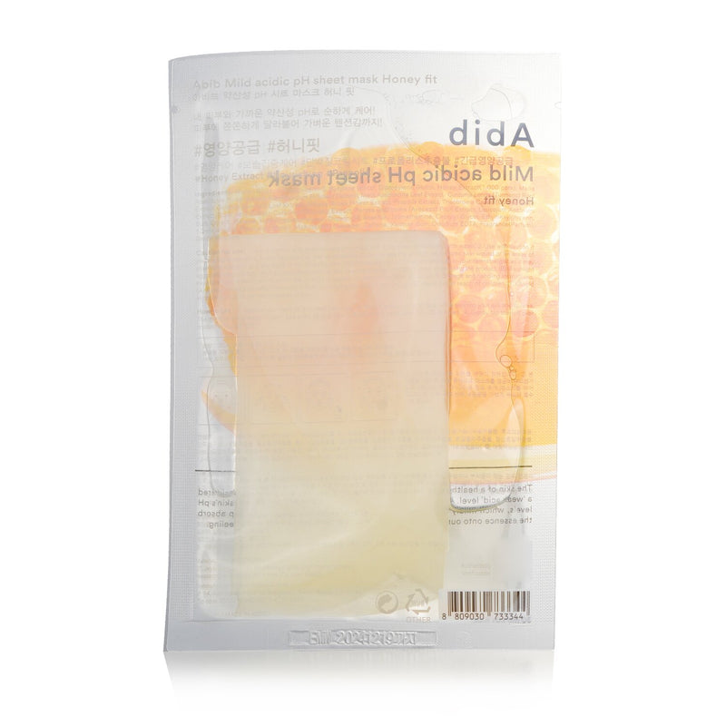 Mild Acidic PH Sheet Mask - Honey Fit