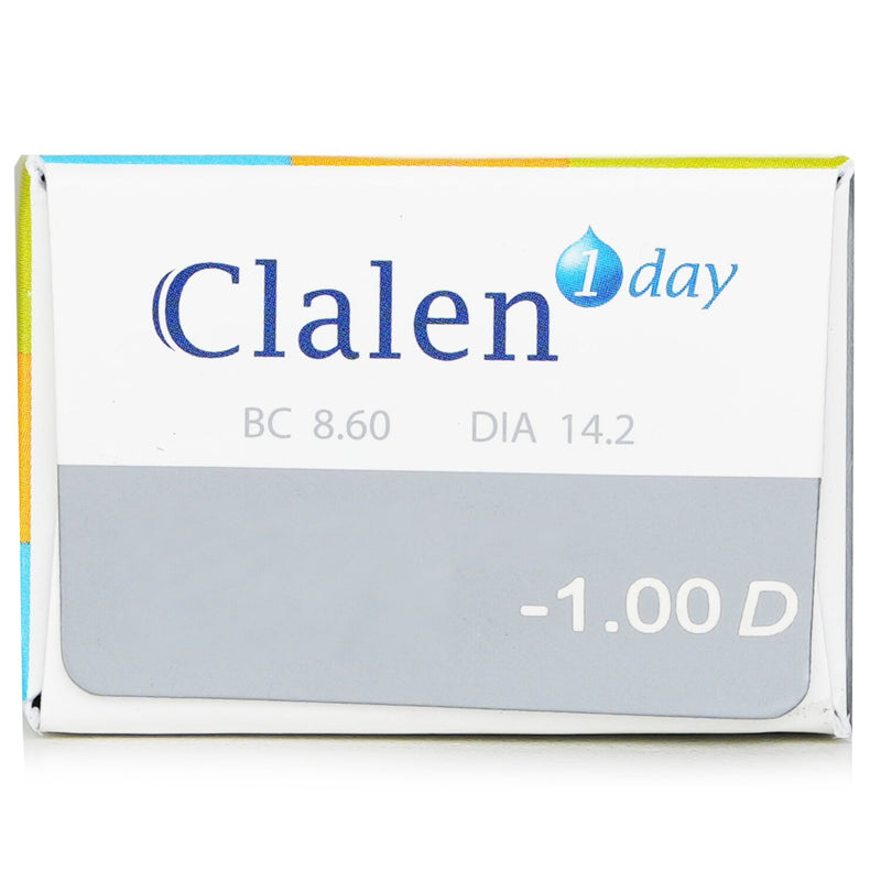 1 Day Ultra-Soo Clear Contact Lenses -1.00