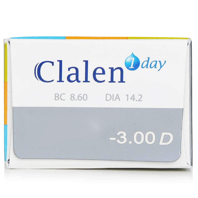 1 Day Ultra-Soo Clear Contact Lenses -3.00