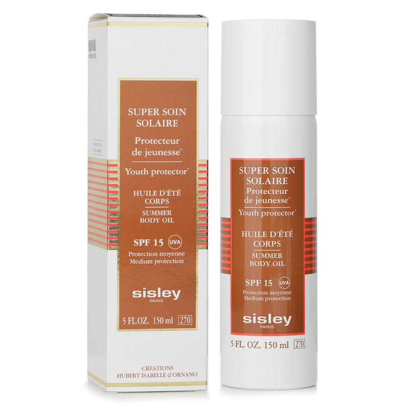 Super Soin Solaire Silky Body Oil SPF15