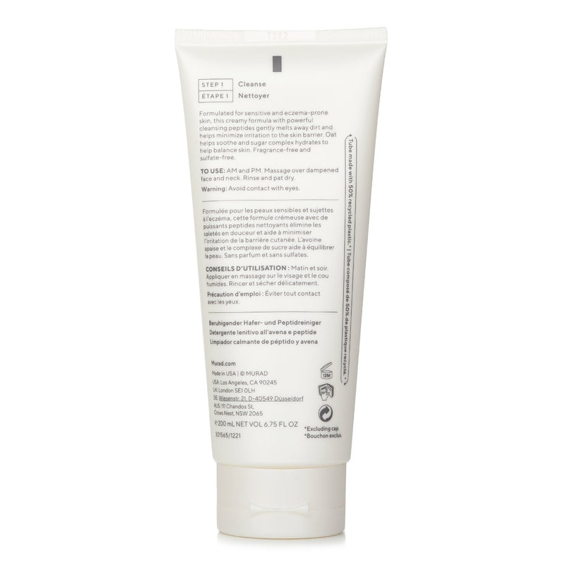 Soothing Oat and Peptide Cleanser