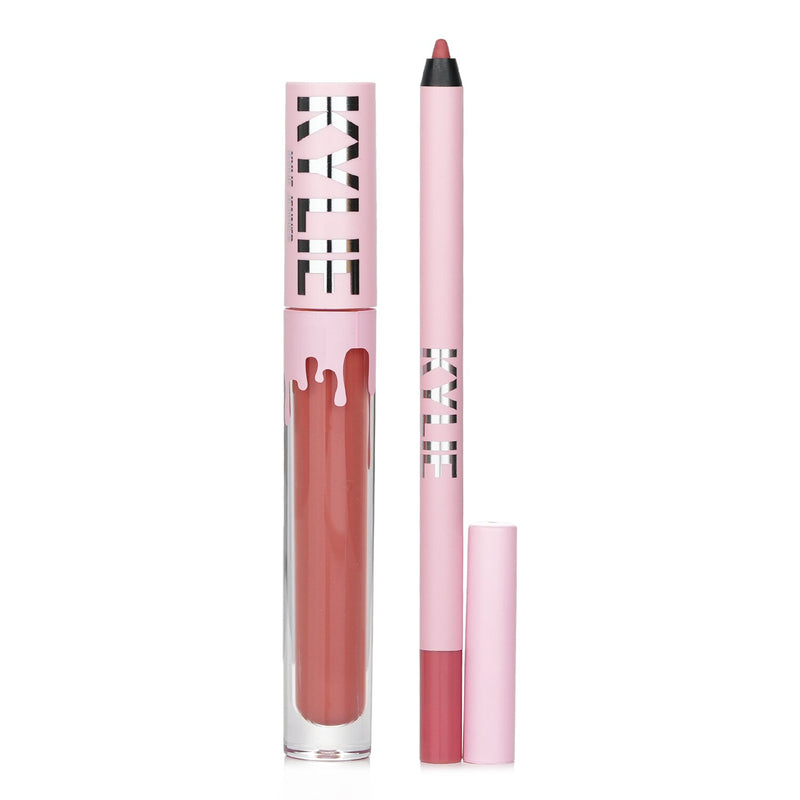 Matte Lip Kit: Matte Liquid Lipstick 3ml + Lip Liner 1.1g -