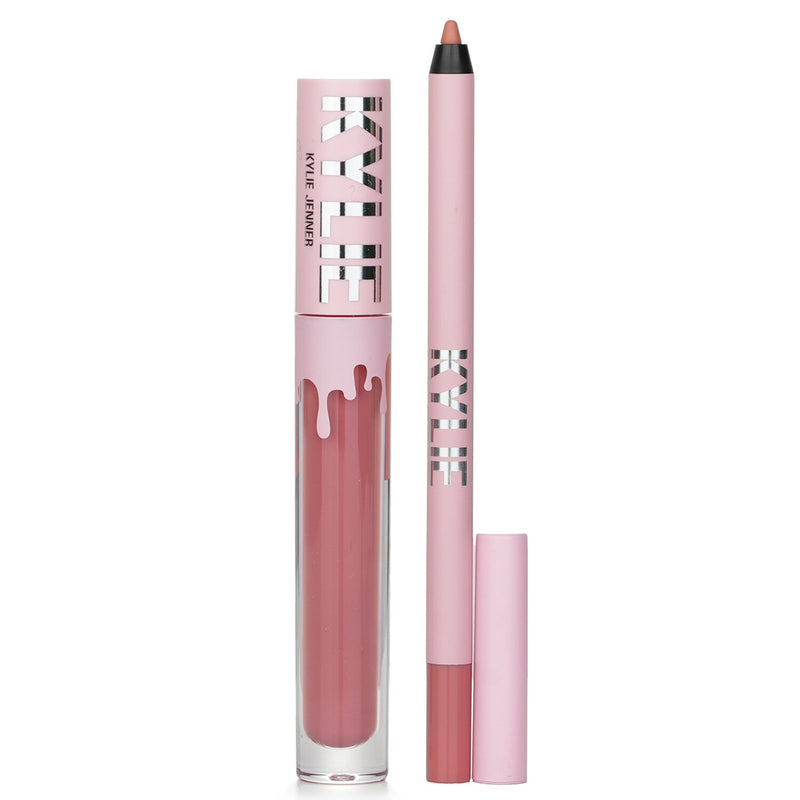 Velvet Lip Kit: Liquid Lipstick 3ml + Lip Liner 1.1g -