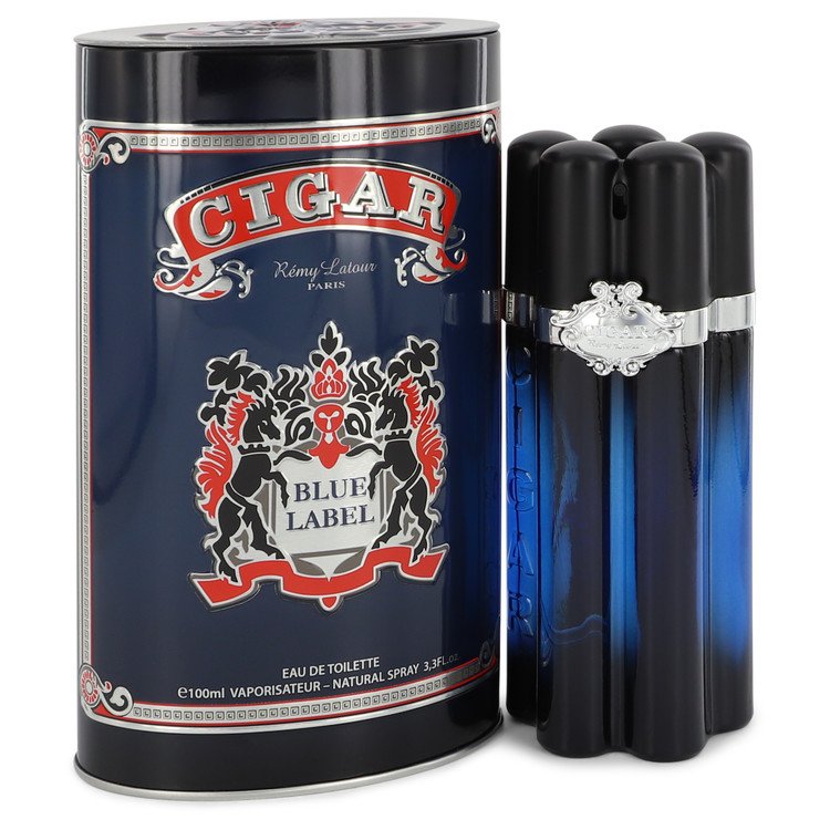 Cigar Blue Label Eau De Toilette Spray By Remy Latour