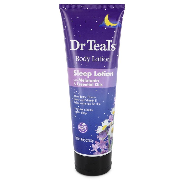 Dr Teal's Sleep Lotion Sleep Lotion With Melatonin & Essential Oils Promotes A Better Night's Sleep (Shea Butter, Cocoa Butter And Vitamin E By Dr Teal's
