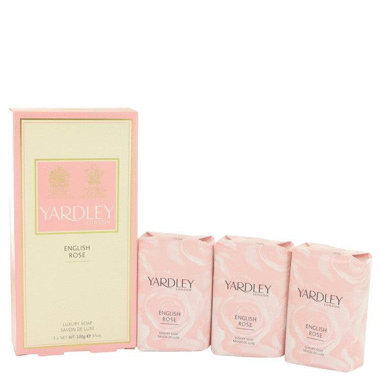 English Rose Yardley 3 X 3.5 Oz Luxury Soap By Yardley London